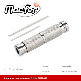 Adaptador Extensión SDS/Plus-Plus MACFER 660 100MM - Imagen 1