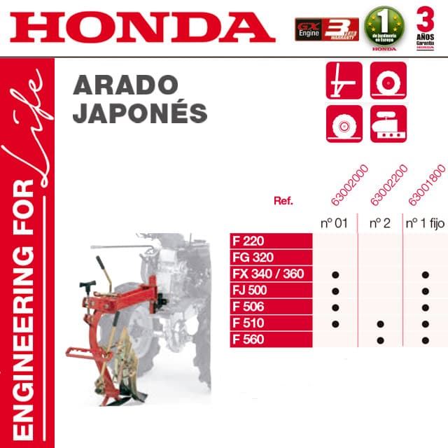 Motoazada Honda FX 340 - Agricola Muela