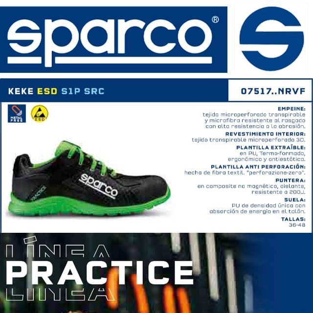 Calzado Sparco practice s1p