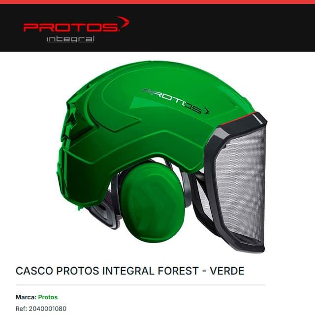 Casco Integral PROTOS Forest Verde - Imagen 1