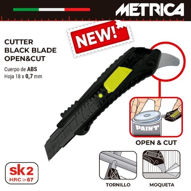 Cutter Black Blade METRICA Open&Cut SK2 - Imagen 1