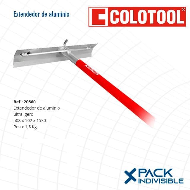 Extendedor de Aluminio Ultraligero COLOTOOL 508MM/1.3Kg + Mango Indivisible - Imagen 1