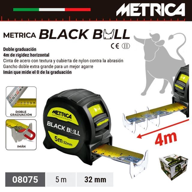 Flexómetro METRICA 5M Black Bull - Imagen 1