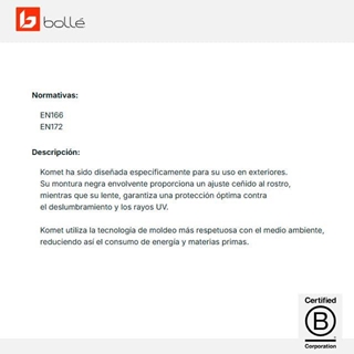 Gafas de Seguridad BOLLÉ Komet - Imagen 2