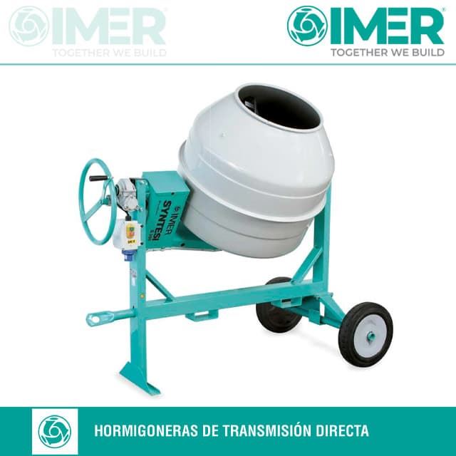 Hormigonera Eléctrica IMER Syntesi-300 - TIENDA ONLINE