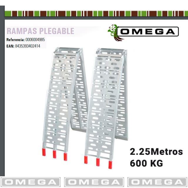 Juego de Rampas Plegables 600Kg 2.25Metros - Imagen 1