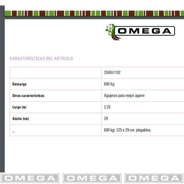 Juego de Rampas Plegables 600Kg 2.25Metros - Imagen 2