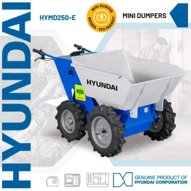 Mini Dumper a Batería HYUNDAI HYMD250-E - Imagen 1