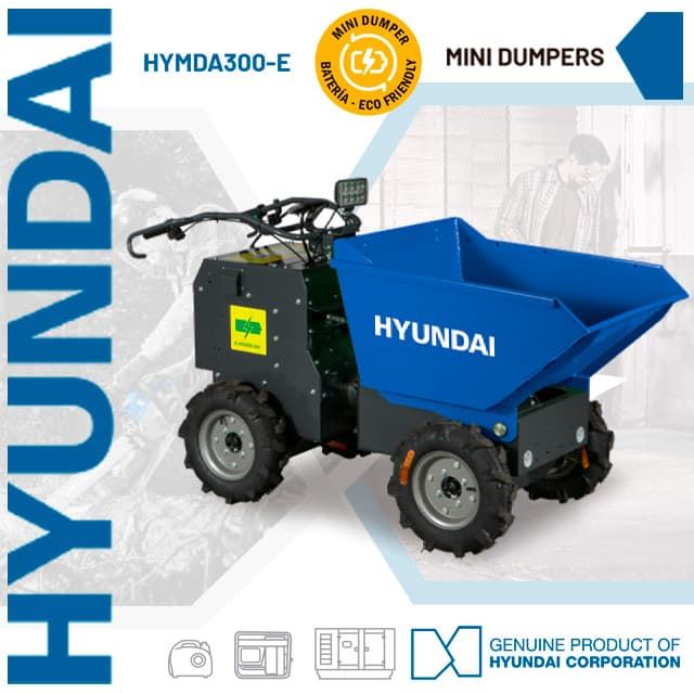 Mini Dumper a Batería HYUNDAI HYMDA300-E - Imagen 1