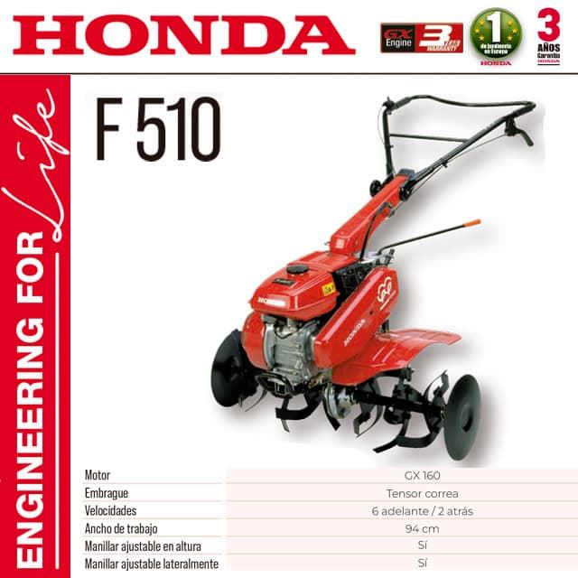 Motoazada HONDA F510