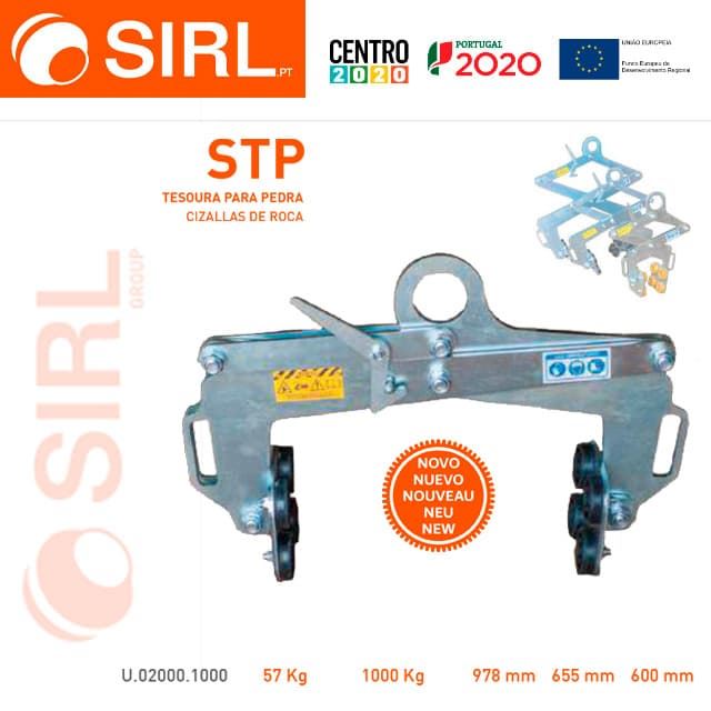 Pinza Amarre Elevación Piedra SIRL 1000Kg A978 - Imagen 1