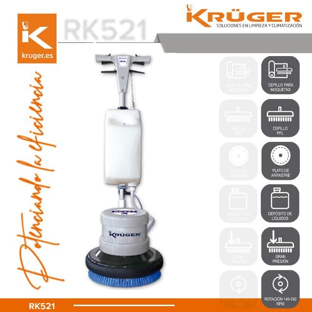 Rotativa KRÜGER RK521 220V 430-17" + Acc - Imagen 1