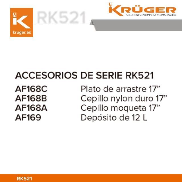 Rotativa KRÜGER RK521 220V 430-17" + Acc - Imagen 4